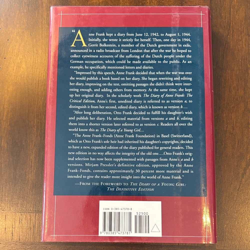 Anne Frank: The Diary of a Young Girl - Definitive Edition & There Are No Childr - Picture 3 of 11